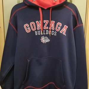 Gonzaga Bulldog Hoodie Sweater, size M